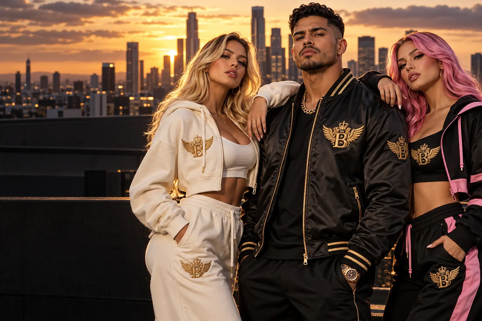 Baller Streetwear fashion campaign